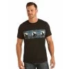 Rock & Roll Cowboy Border Bronc Rider Print T-Shirt 2 Rock & Roll Cowboy Border Bronc Rider Print T-Shirt -Western Fashion Men b745782e11b4ab99ea82e8b0ebe98ca3 9522cb86 5d55 4c8d ba0c ed02ee5fb474