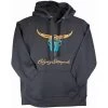 Calgary Stampede Unisex Ombre Steer Skull Logo Hoodie -Western Fashion Men calgary stampede unisex ombre steer skull logo hoodie