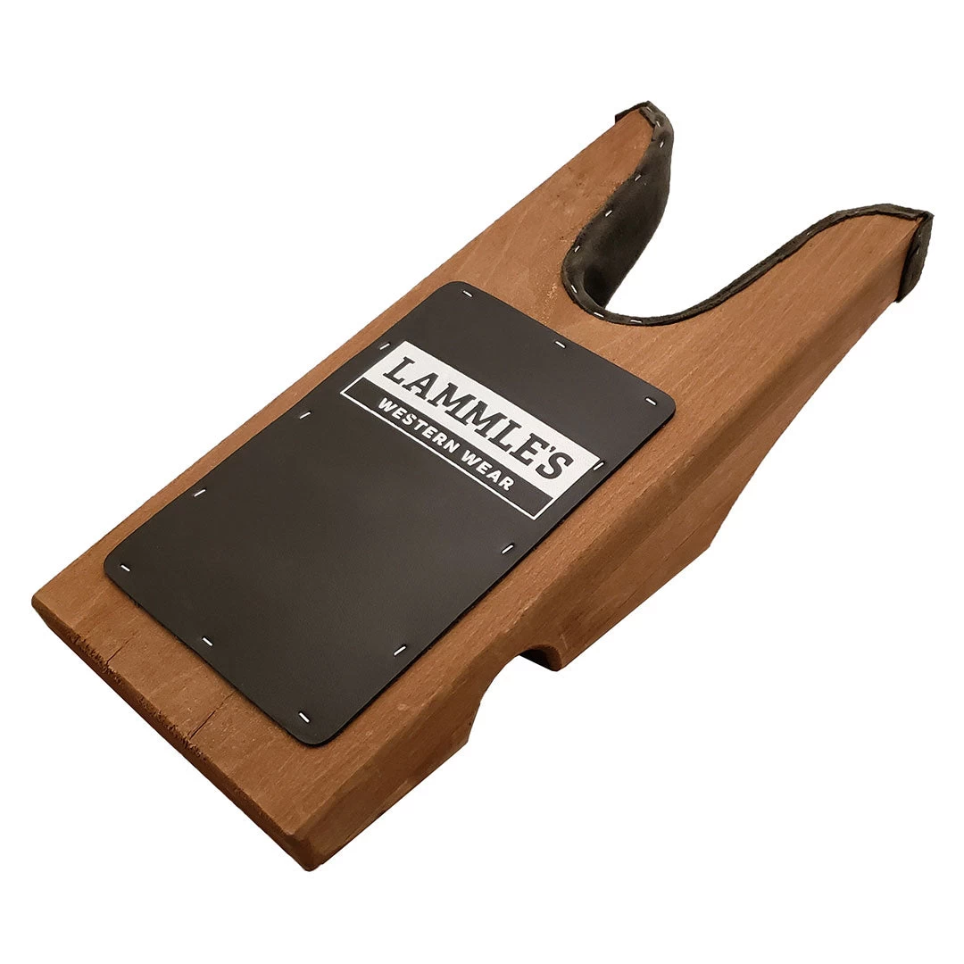 M&F Western Lammle's Logo Large Boot Jack 3 M&F Western Lammle's Logo Large Boot Jack
