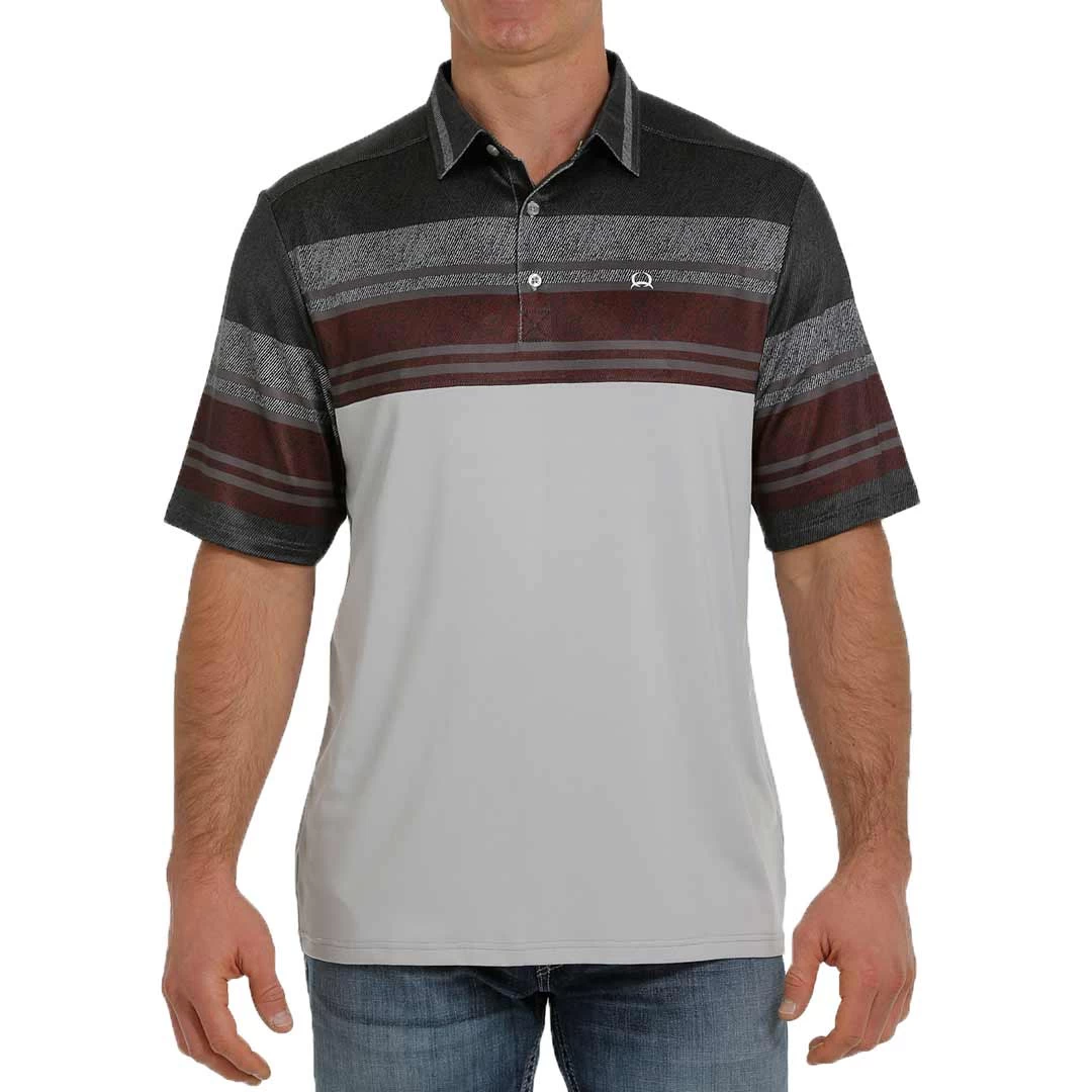 Cinch Men's Arena Flex Sublimated Print Polo 4 Cinch Men's Arena Flex Sublimated Print Polo - Image 2