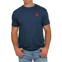 Cinch Men's Denim Graphic T-Shirt