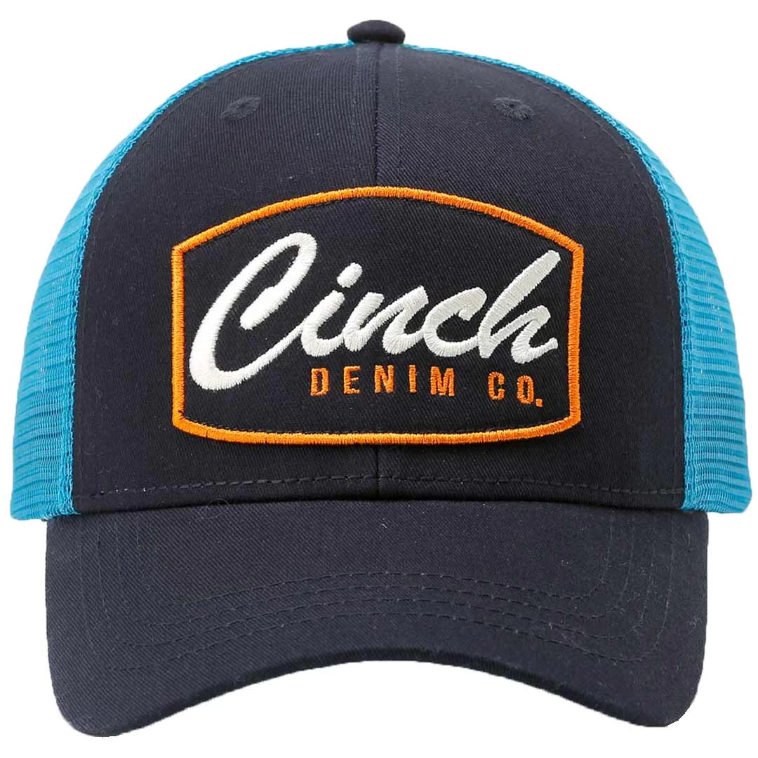 Cinch Men's Denim Snap Back Cap 4 Cinch Men's Denim Snap Back Cap - Image 2