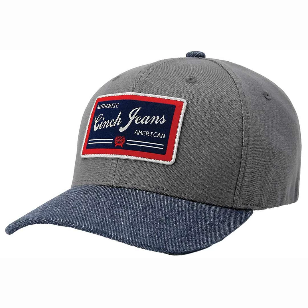 Cinch Men's Logo Patch FlexFit Baseball Cap 3 Cinch Men's Logo Patch FlexFit Baseball Cap