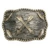 AndWest Iconic Crossed Arrows & Feather Buckle 1 AndWest Iconic Crossed Arrows & Feather Buckle -Western Fashion Men d3cf134744dfb2c56858225a784c4b55