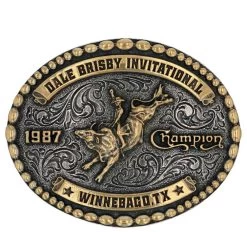 Montana Silversmiths Dale Brisby Invitational Attitude Belt Buckle