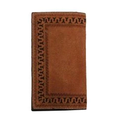 Twisted X Men's Sunburst Rough Leather Rodeo Wallet -Western Fashion Men de73bd34586cc9f6ffb489ba231b6e9d