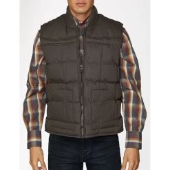 Rodeo Clothing Canvas Winter Vest -Western Fashion Men e0c34cfca8994c9746de65945c486248
