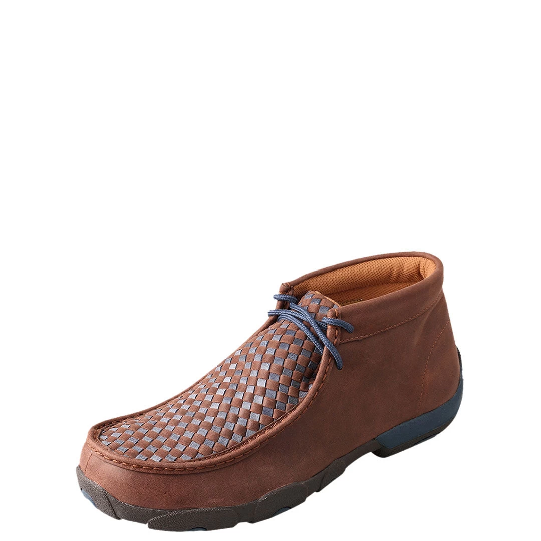 Twisted X Men's Checkered Chukka Driving Moc Shoes 3 Twisted X Men's Checkered Chukka Driving Moc Shoes