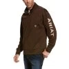 Ariat Men's Team Logo 1/4 Zip Pullover -Western Fashion Men e4e1f0fa130028cd7c1cc29053e391ab