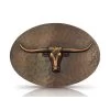 Montana Silversmiths Men's Cascade Longhorn Buckle -Western Fashion Men eb77e5cfa9ec8da4bf137b2bfe2bafd5