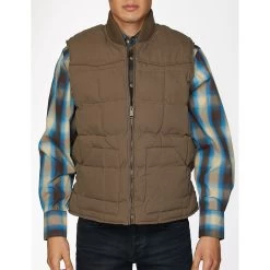 Rodeo Clothing Canvas Winter Vest -Western Fashion Men ec5dd0593f84e1efe58bc42fba5ceea0
