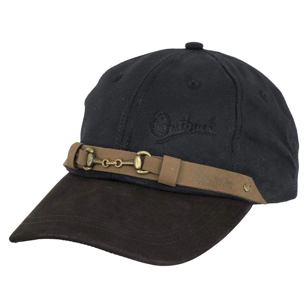 Outback Trading Co. Equestrian Oilskin Cap 3 Outback Trading Co. Equestrian Oilskin Cap