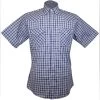 Ely Cattleman Men's Short Sleeve Check Plaid Snap Shirt -Western Fashion Men ely cattleman men s short sleeve check plaid snap shirt