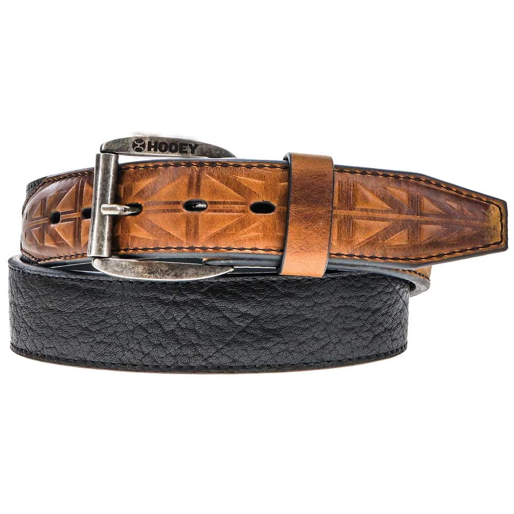 Hooey Brands Men's Hog Leather Belt 3 Hooey Brands Men's Hog Leather Belt