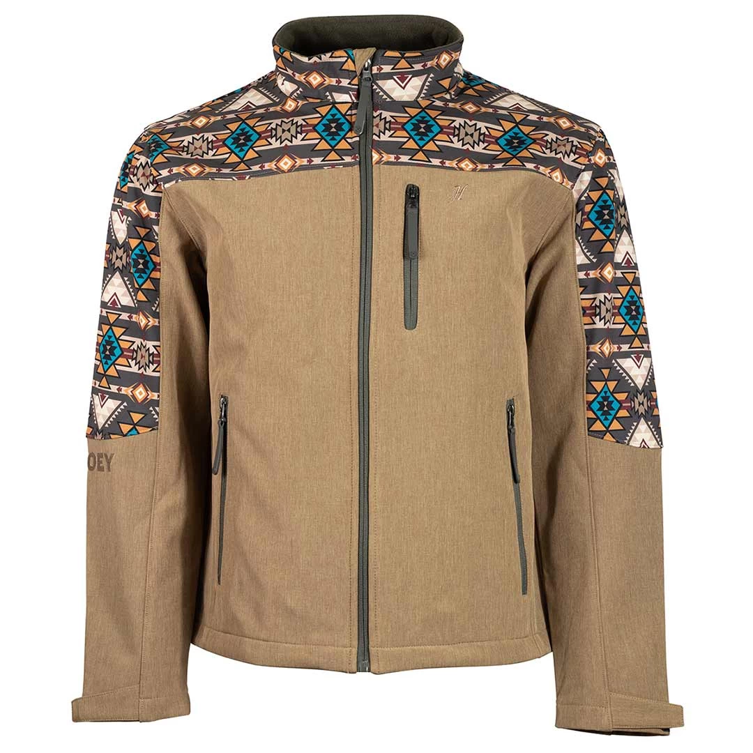 Hooey Men's Aztec Detail Softshell Jacket 3 Hooey Men's Aztec Detail Softshell Jacket
