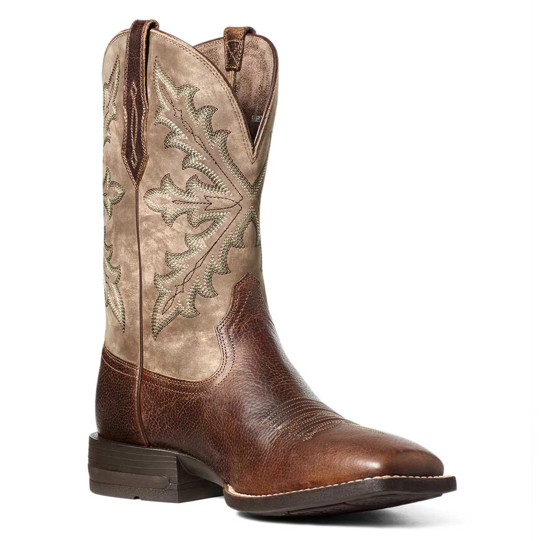 Ariat Men's Qualifier Square Toe Cowboy Boots 6 Ariat Men's Qualifier Square Toe Cowboy Boots - Image 4