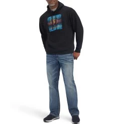 Ariat Men's Serape Block Hoodie -Western Fashion Men img10935 ariat men s serape block hoodie