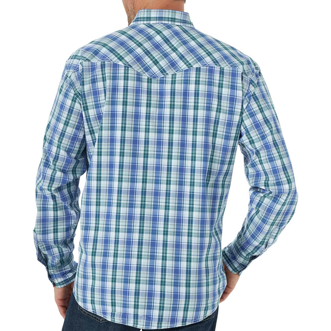 Wrangler Men's 20X Competition Plaid Snap Shirt 4 Wrangler Men's 20X Competition Plaid Snap Shirt - Image 2