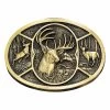 Montana Silversmiths Deer Heritage Attitude Belt Buckle 1 Montana Silversmiths Deer Heritage Attitude Belt Buckle -Western Fashion Men img12920 montana silversmiths deer heritage attitude belt buckle