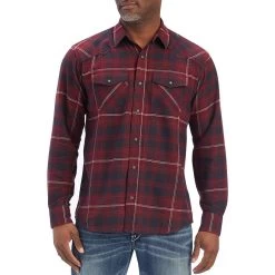 Ariat Men's Heath Retro Fit Plaid Snap Shirt