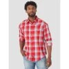 Wrangler Men's Retro Western Plaid Snap Shirt -Western Fashion Men img15221 wrangler men s retro western plaid snap shirt