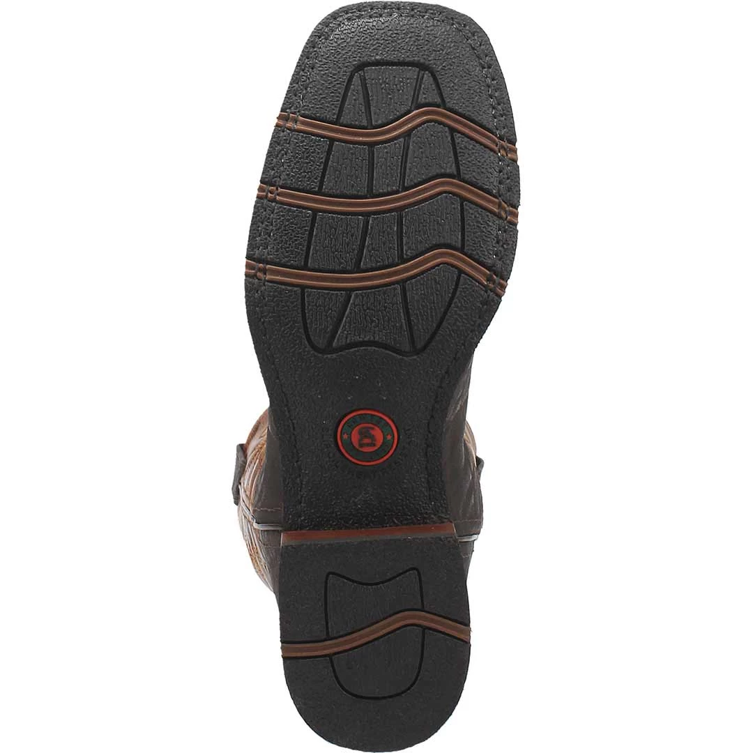 Laredo Men's Dillon Leather Cowboy Boots 10 Laredo Men's Dillon Leather Cowboy Boots - Image 8