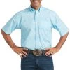 Ariat Men's Qusay Stretch Classic Fit Short Sleeve Button-Down Shirt -Western Fashion Men img16144 ariat men s qusay stretch classic fit short sleeve button down shirt