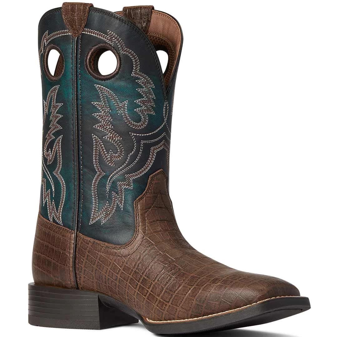 Ariat Men's Sport Buckout Cowboy Boots 4 Ariat Men's Sport Buckout Cowboy Boots - Image 2