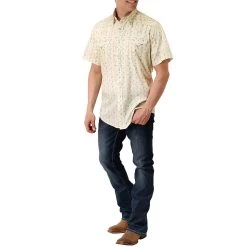 Roper Men's Floral Print Short Sleeve Snap Shirt 7 Roper Men's Floral Print Short Sleeve Snap Shirt -Western Fashion Men img19373 roper men s floral print short sleeve snap shirt