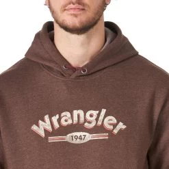 Wrangler Men's Distressed Logo Graphic Hoodie -Western Fashion Men img21113 wrangler men s distressed logo graphic hoodie