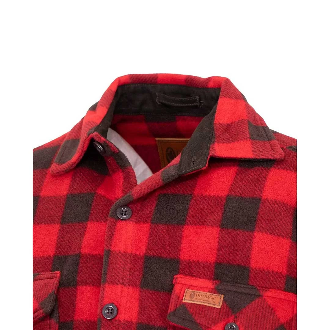 Outback Trading Co. Men’s Fleece Big Shirt 7 Outback Trading Co. Men’s Fleece Big Shirt - Image 5