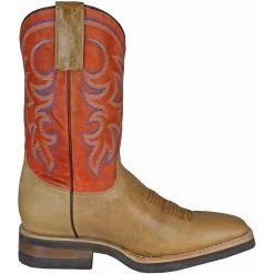 Roper Men's Rust Shaft Cowboy Boots -Western Fashion Men img24343 roper men s rust shaft cowboy boots