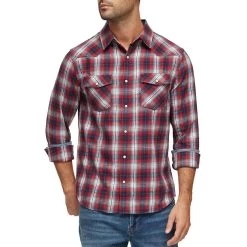 Flag & Anthem Men's Franklin Plaid Snap Shirt