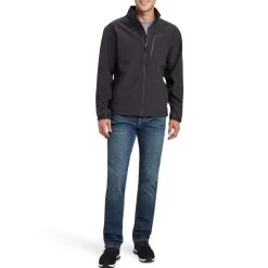 Ariat Men's Logo 2.0 Softshell Jacket -Western Fashion Men img25897 ariat men s logo 2 0 softshell jacket
