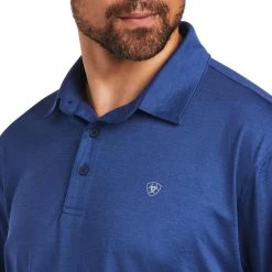 Ariat Men's Charger 2.0 Polo -Western Fashion Men img28035 ariat men s charger 2 0 polo