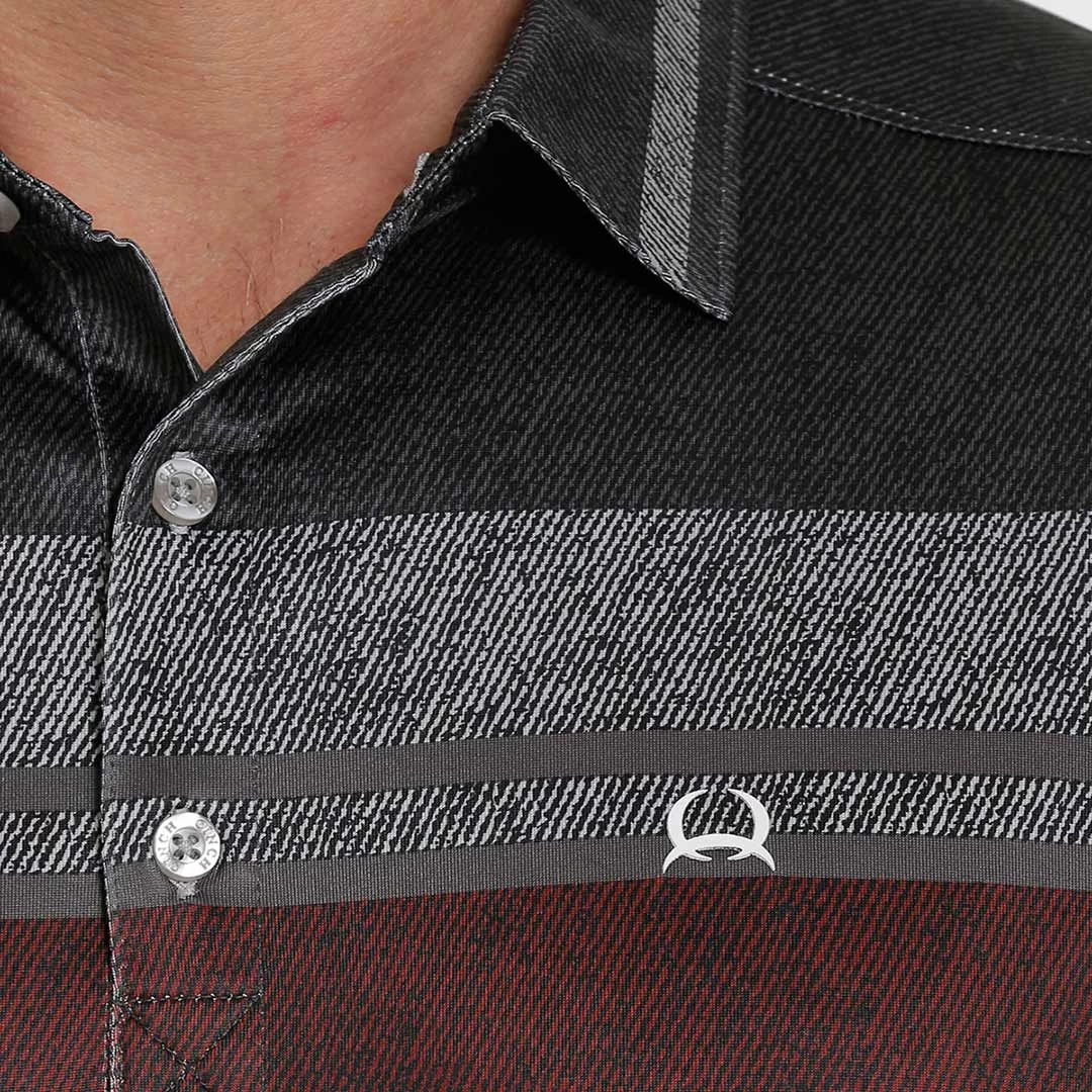 Cinch Men's Arena Flex Sublimated Print Polo 6 Cinch Men's Arena Flex Sublimated Print Polo - Image 4