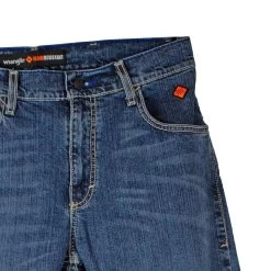 Wrangler Men's Advanced Comfort FR Slim Bootcut Jeans -Western Fashion Men img30183 wrangler men s advanced comfort fr slim bootcut jeans