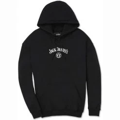 Jack Daniel's Men's No. 7 Logo Pullover Hoodie -Western Fashion Men img30502 jack daniel s men s no 7 logo pullover hoodie