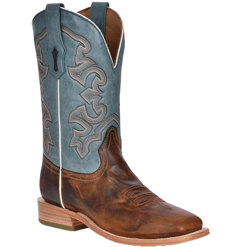 Corral Boot Co. Men's Embroidered Square Toe Cowboy Boots 4 Corral Boot Co. Men's Embroidered Square Toe Cowboy Boots - Image 2