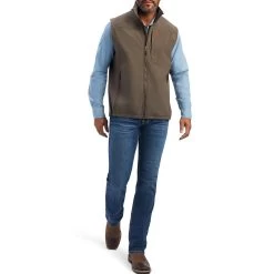 Ariat Men's Logo 2.0 Softshell Vest -Western Fashion Men img33996 ariat men s logo 2 0 softshell vest