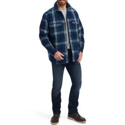 Ariat Men's Hannoch Shirt Jacket -Western Fashion Men img34103 ariat men s hannoch shirt jacket