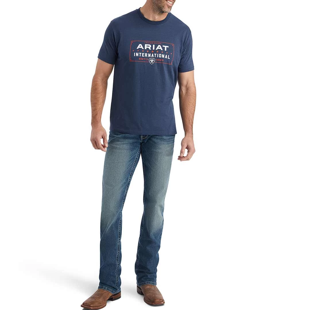 Ariat Men's Western Lockup Graphic T-Shirt 6 Ariat Men's Western Lockup Graphic T-Shirt - Image 4