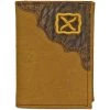 Twisted X Men's Distressed Suede Trifold Wallet 2 Twisted X Men's Distressed Suede Trifold Wallet -Western Fashion Men img38064 twisted x men s distressed suede trifold wallet