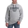 Cinch Men's Embroidered Logo Hoodie 1 Cinch Men's Embroidered Logo Hoodie -Western Fashion Men img41149 cinch men s embroidered logo hoodie