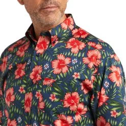 Ariat Men's Tylen Stretch Classic Fit Button-Down Short Sleeve Shirt -Western Fashion Men img43574 ariat men s tylen stretch classic fit button down short sleeve shirt