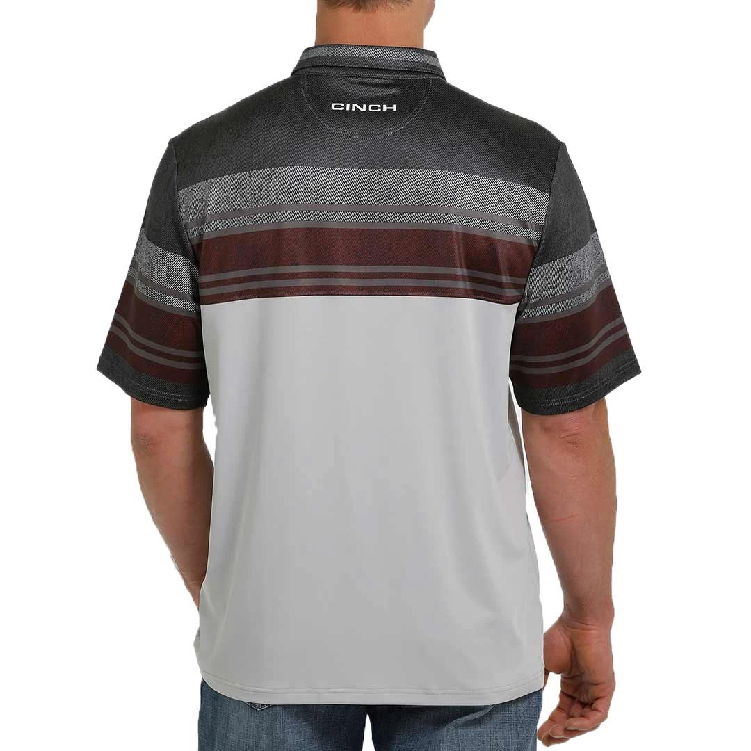 Cinch Men's Arena Flex Sublimated Print Polo 5 Cinch Men's Arena Flex Sublimated Print Polo - Image 3