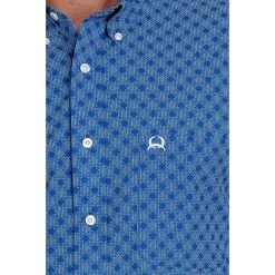 Cinch Men's Diamond Print Short Sleeve Shirt 9 Cinch Men's Diamond Print Short Sleeve Shirt -Western Fashion Men img44881 cinch men s diamond print short sleeve shirt
