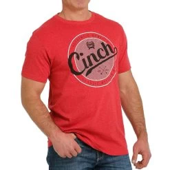 Cinch Men's Circle Logo Graphic T-Shirt -Western Fashion Men img46853 cinch men s circle logo graphic t shirt