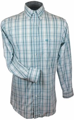Wrangler Men's 20X Plaid Button Down Shirt -Western Fashion Men img48726 wrangler men s 20x plaid button down shirt