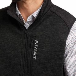 Ariat Men's Caldwell Full Zip Knit Vest 7 Ariat Men's Caldwell Full Zip Knit Vest -Western Fashion Men img48918 ariat men s caldwell full zip knit vest